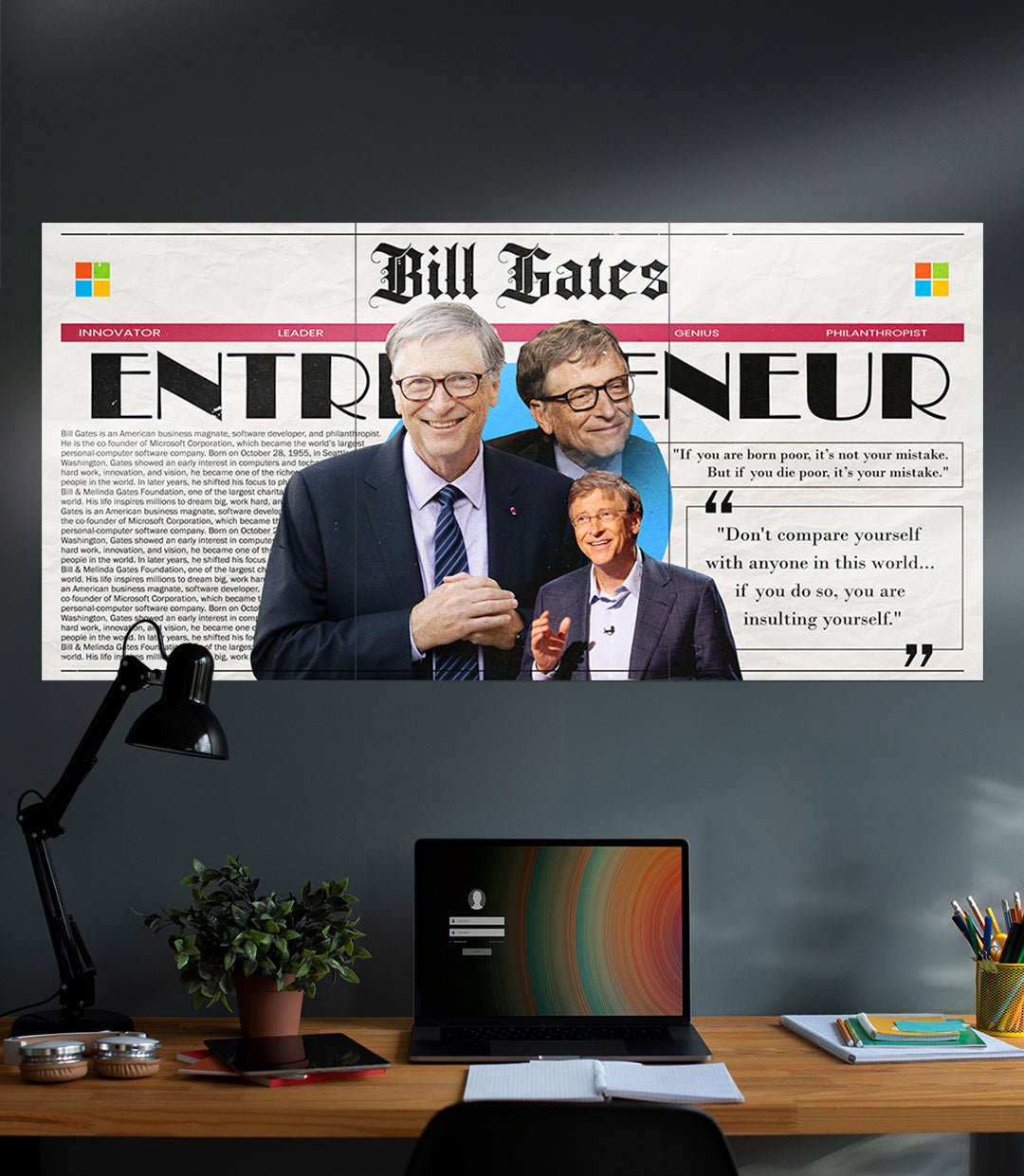 Bill Gates #01 | Motivation | 3 Piece Set