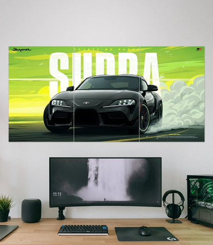 Toyota GR Supra | Car Set | 3 Piece Set