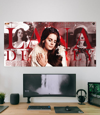 Lana Del Rey #01 | Music | 3 Piece Set