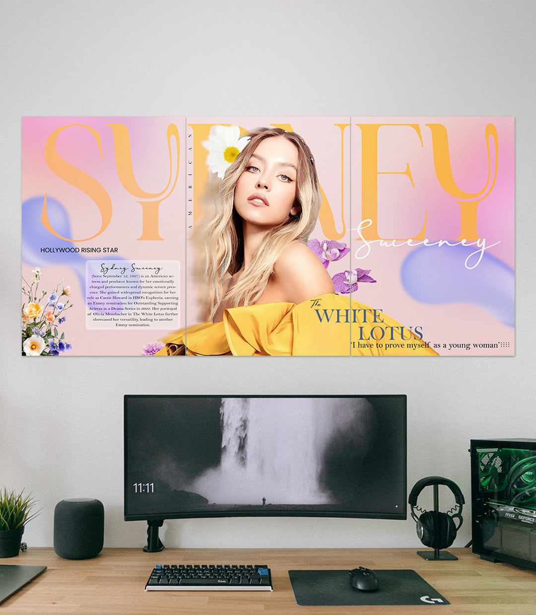 Sydney Sweeney | The White Lotus #01 | 3 Piece Set