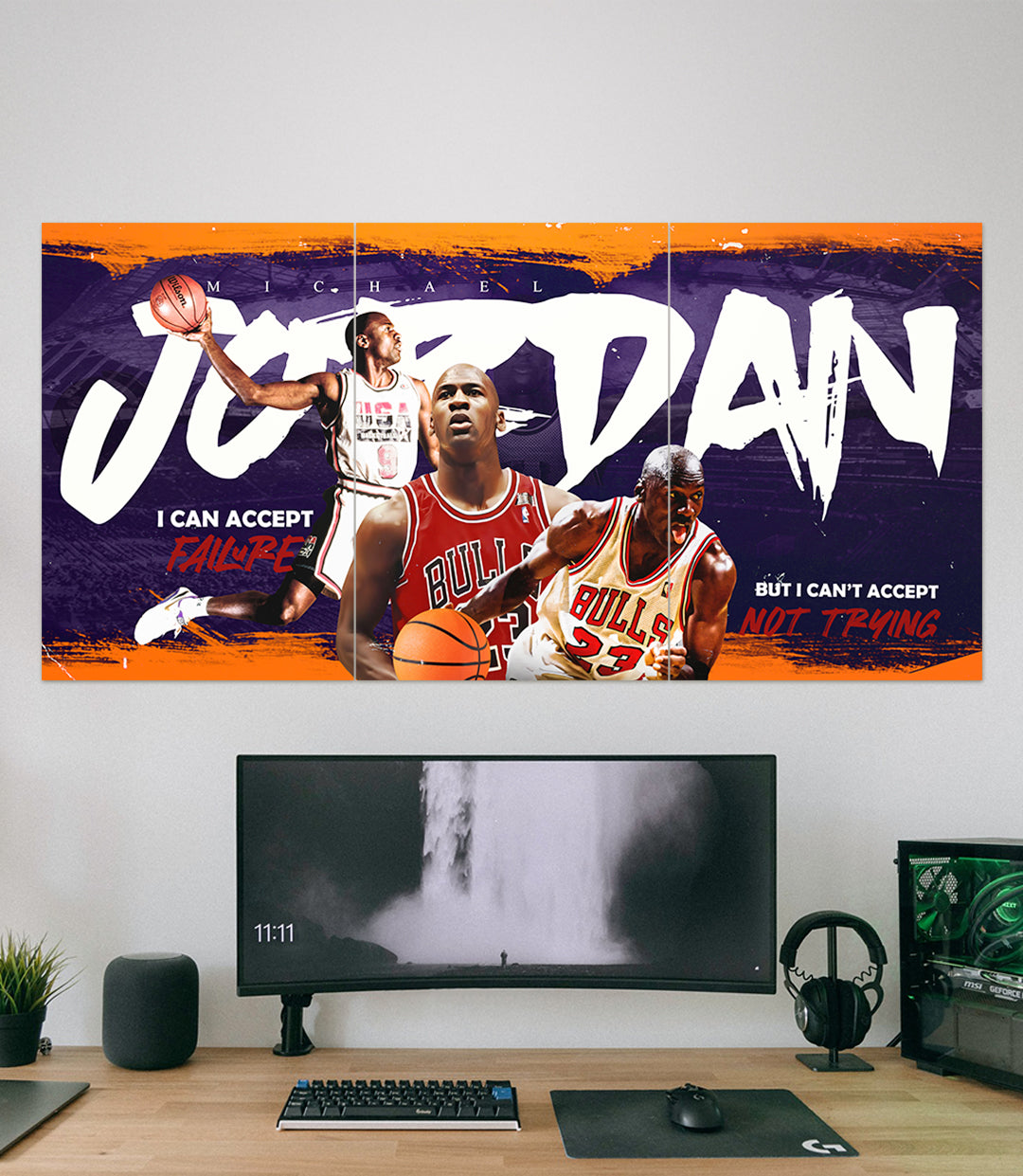 I CAN ACCEPT FAILURE x JORDAN | Basketball | 3 Piece Set