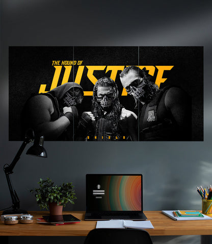 HOUND OF JUSTICE IS HERE #01 | SHIELD SET | 3 Piece Set