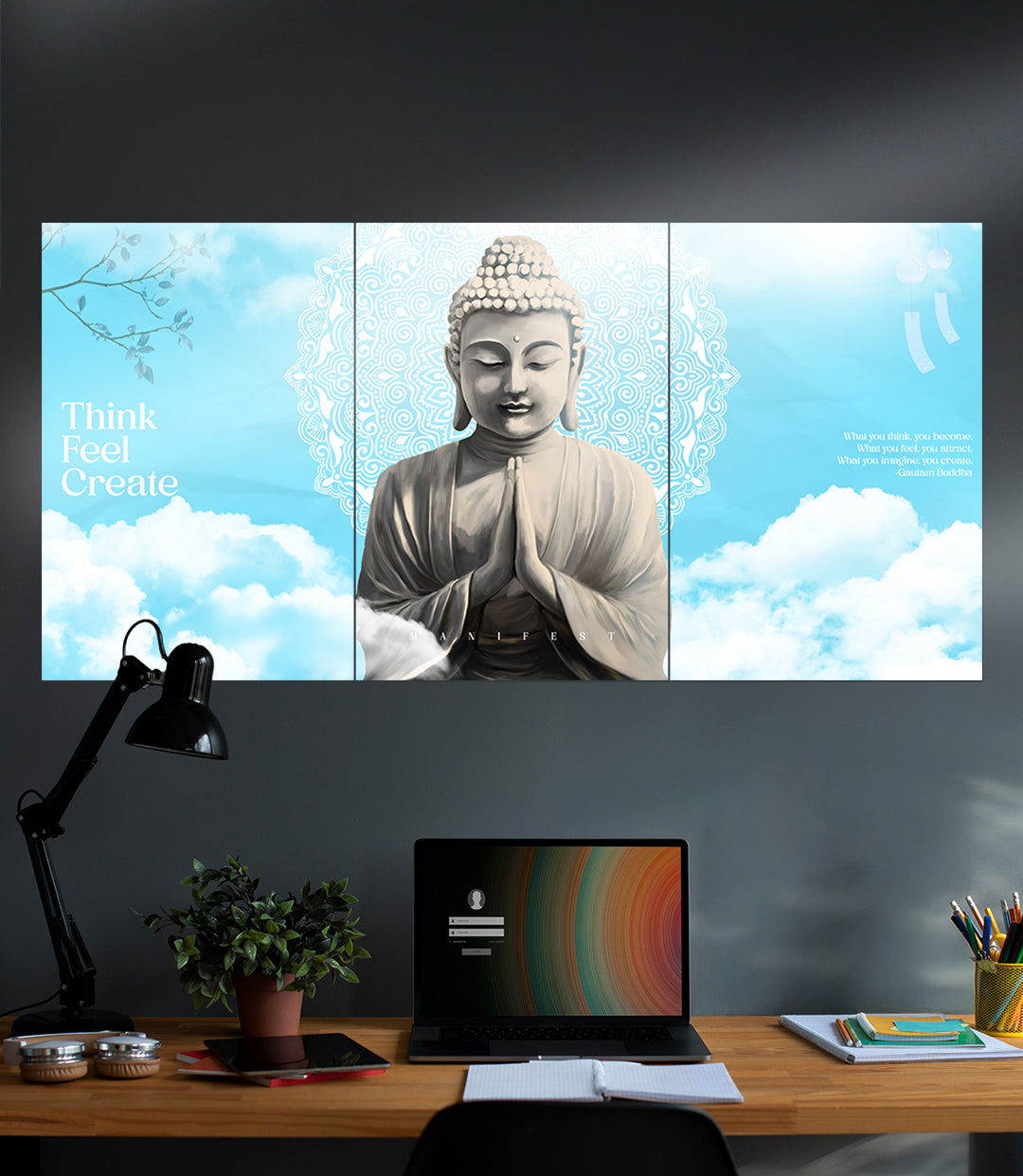 Manifestation | Gautama Buddha #01 | 3 Piece Set