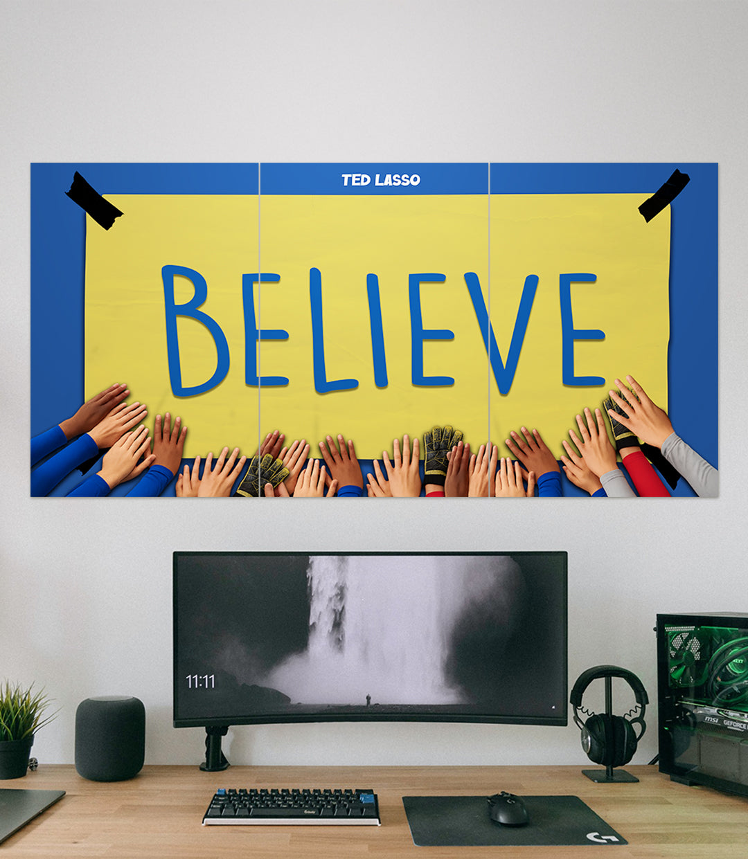 Ted Lasso Believe | TV Series Set | 3 Piece Set
