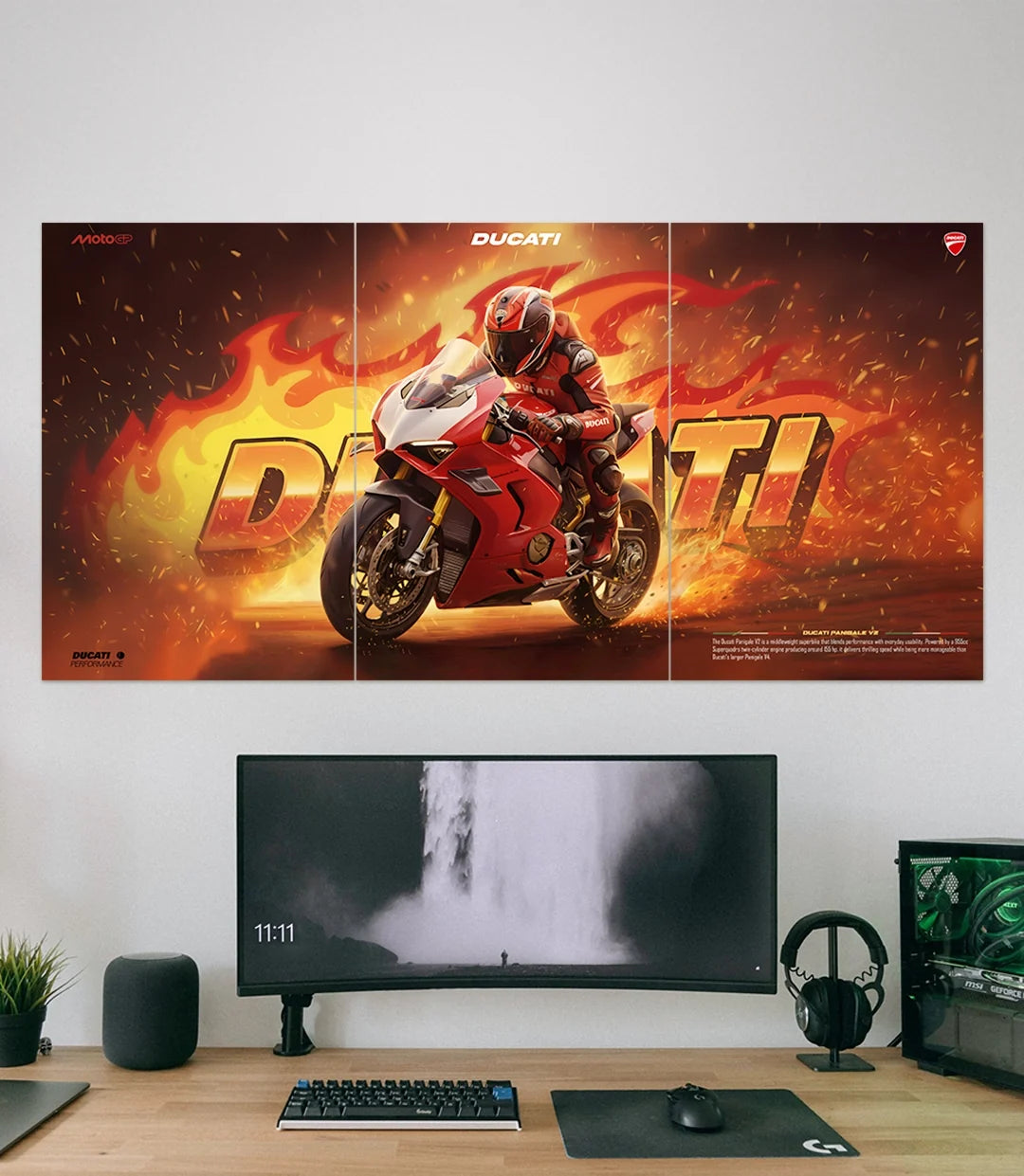 DUCATI PANIGALE V2 | Bike Set | 3 Piece Set