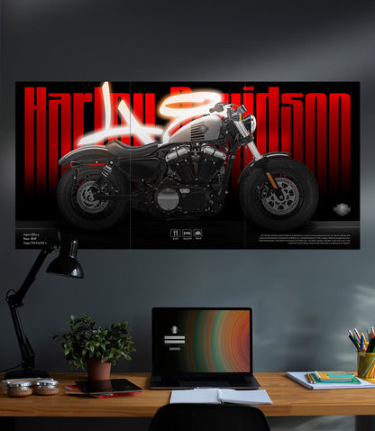 Harley Davidson | Bike Set | 3 Piece Set