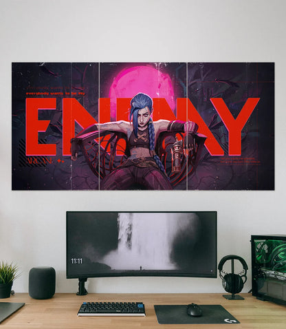 Jinx Enemy | Arcane | 3 Piece Set