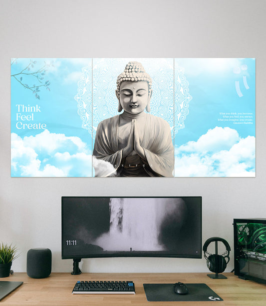 Manifestation | Gautama Buddha #01 | 3 Piece Set