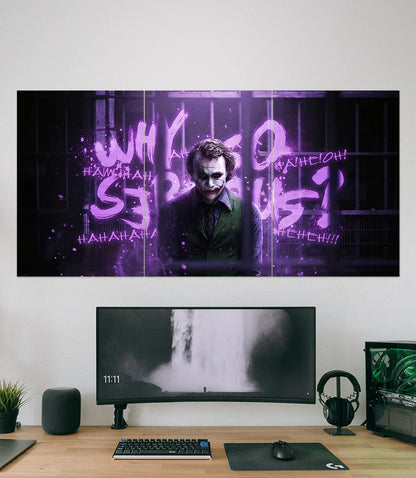 Why so serious | Joker | 3 Piece Set