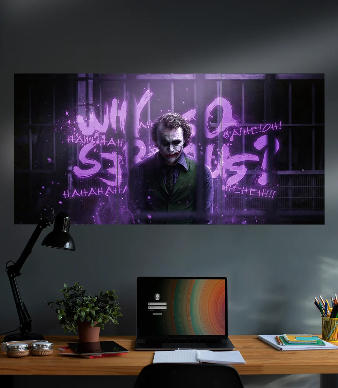Why so serious | Joker | 3 Piece Set