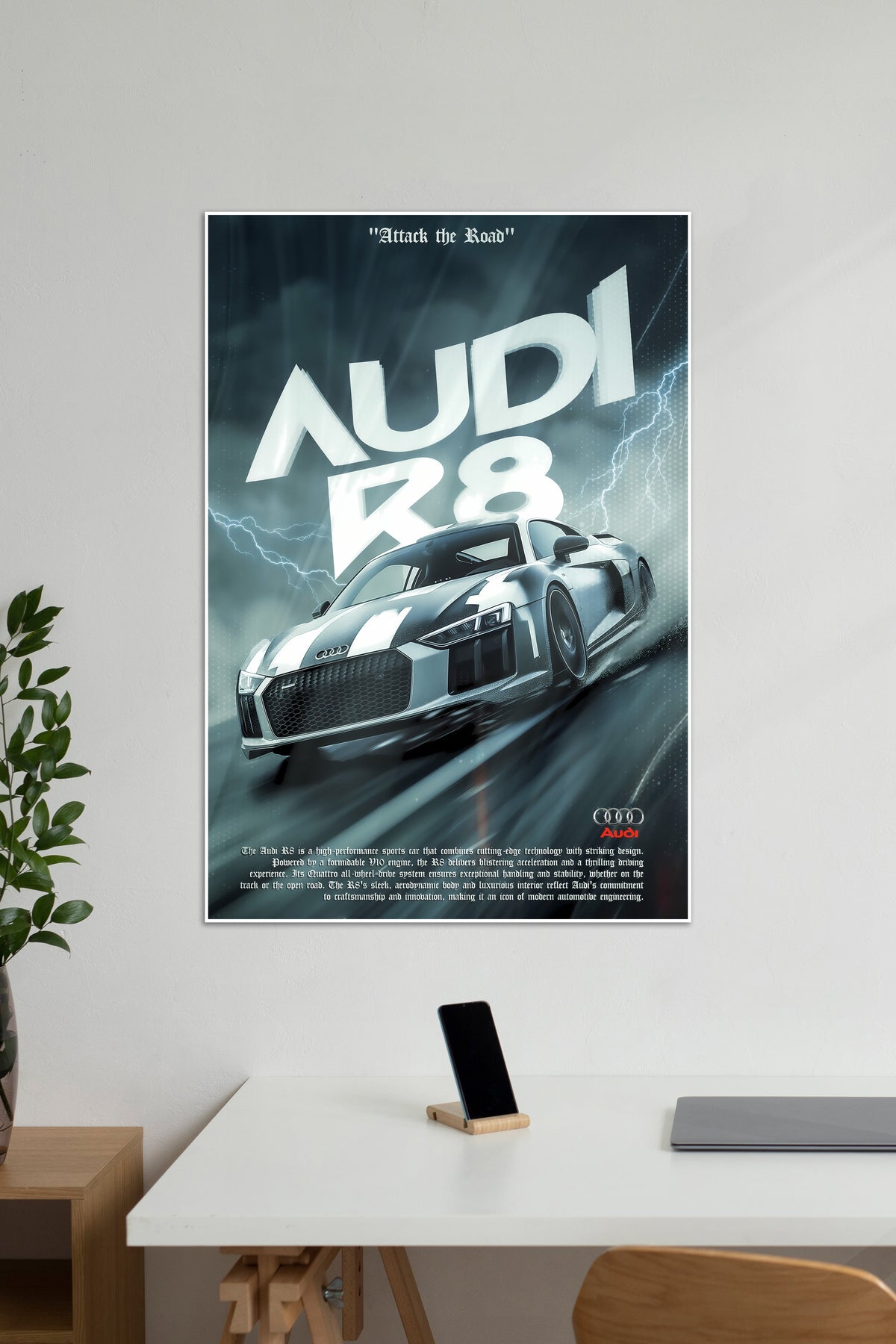 AUDI R8 X Attack | CONCEPT CARS #08 | CAR POSTERS