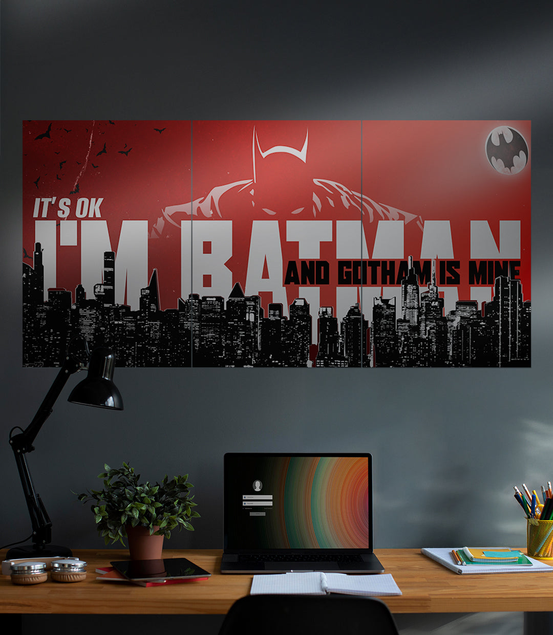 Gotham is MINE | Batman | 3 Piece Set