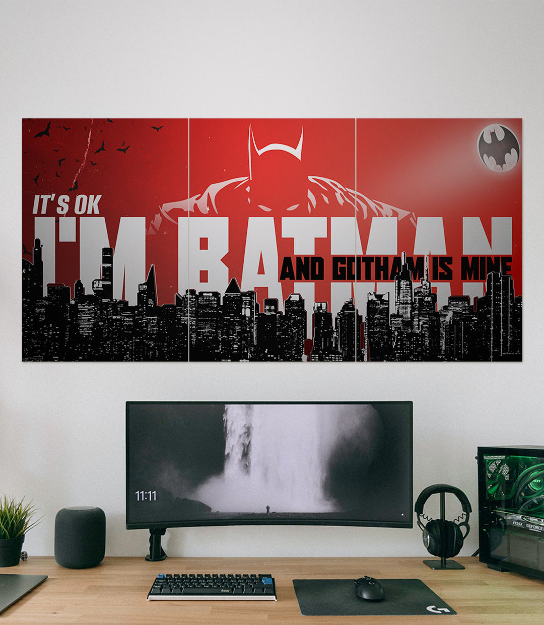 Gotham is MINE | Batman | 3 Piece Set