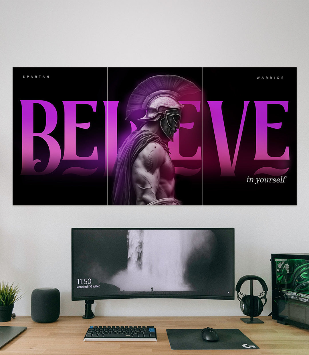 BELIEVE in Yourself x SPARTAN | GYM | Motivation | 3 Piece Set