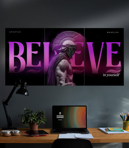 BELIEVE in Yourself x SPARTAN | GYM | Motivation | 3 Piece Set