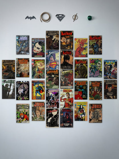 DC COMIC COLLAGE | DC Collectible | Wall Setup Pack