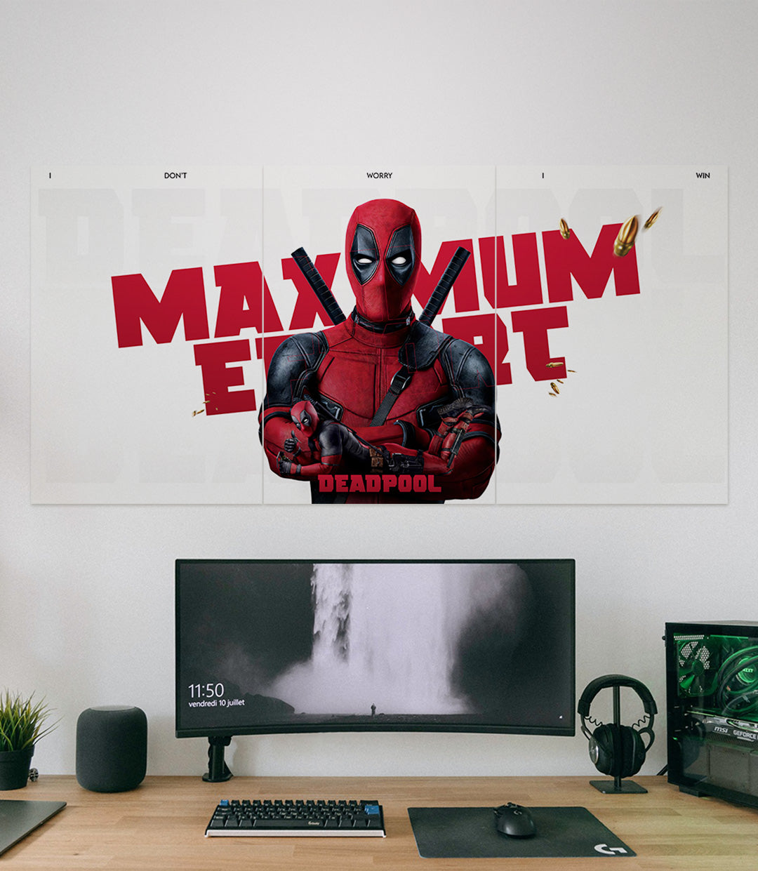 MAXIMUM EFFORT | DEADPOOL | MCU | 3 Piece Set