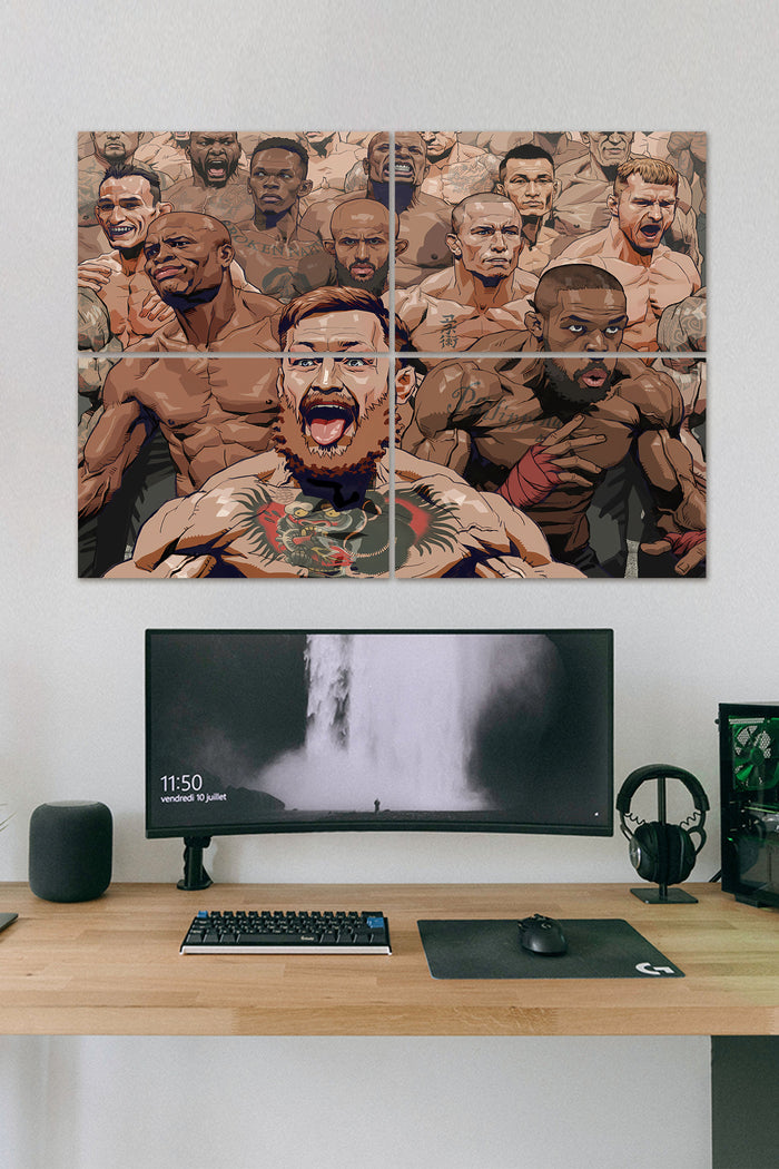 BADASS FIGHTERS #02 | 4 Piece Set