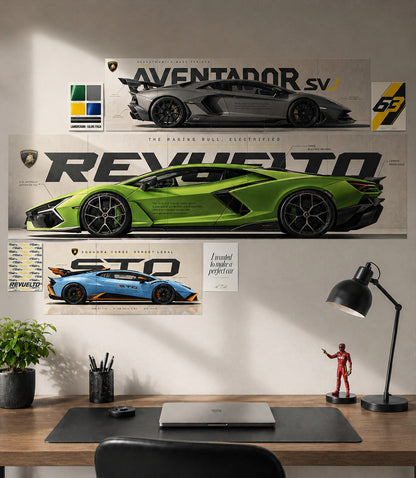 Perfect Lamborghini Wall Setup | Wall Setup Pack