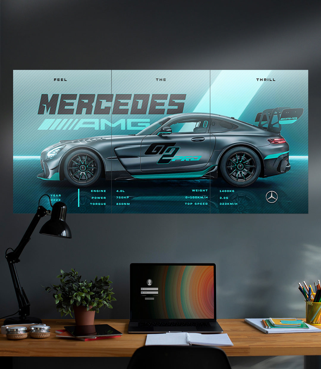 MERCEDES AMG GT2 PRO | CAR SET | 3 Piece Set