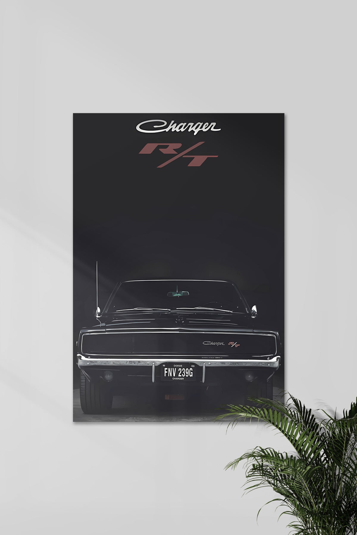 DODGE CHARGER RT  | VINTAGE CAR #2 | CAR POSTERS