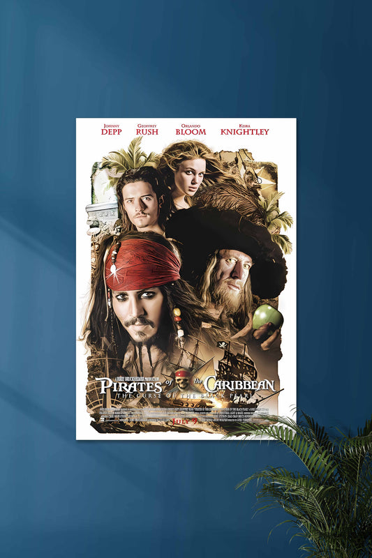 CURSE OF THE BLACK PAERL #01 | Pirates Of The Caribbean | MOVIE POSTERS