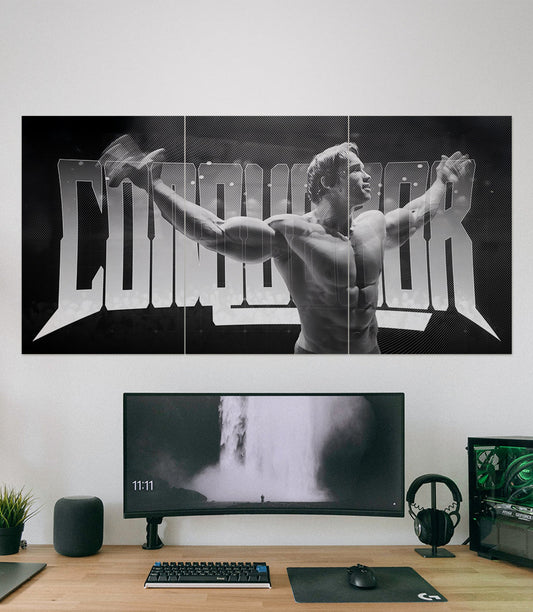 CONQUER | ARNOLD SCHWARZENEGGER | 3 Piece Set