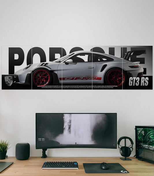 Porsche 911 GT3 RS #01 | CAR SET | 5 Piece Set