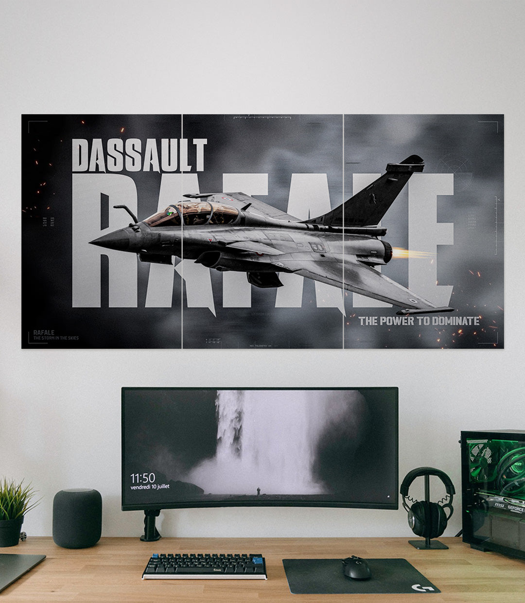 DASSAULT RAFALE STROM | Fighter Jet | 3 Piece Set