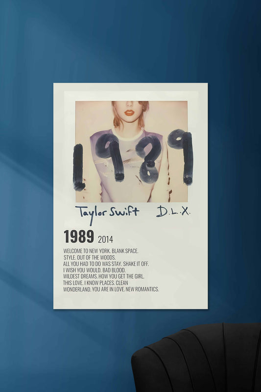 1989 x Taylor Swift | Music Card | Music Artist Poster