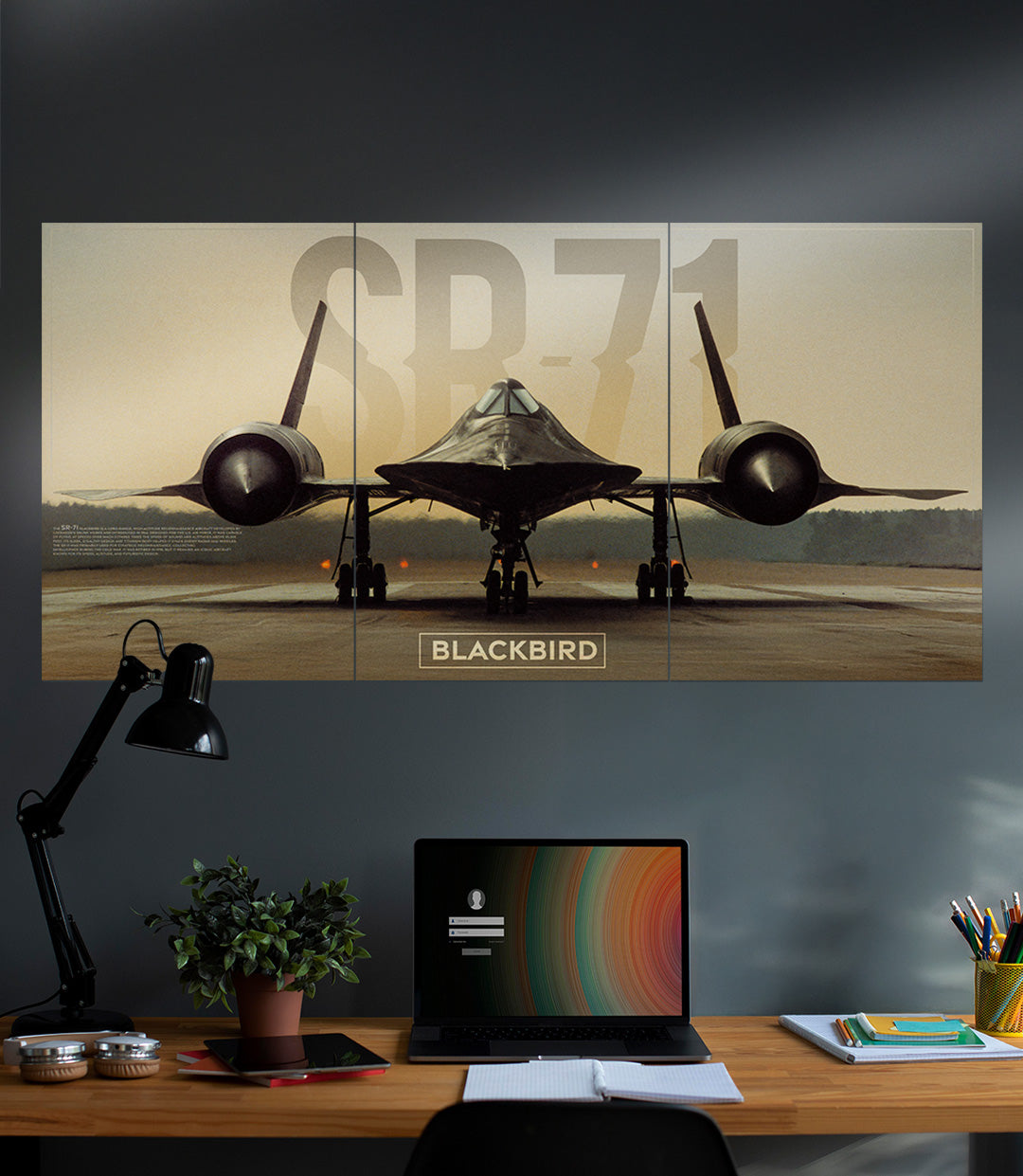 SR 71 BLACKBIRD | Fighter Jet | 3 Piece Set