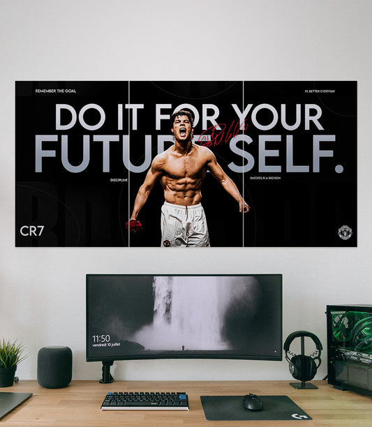 Do it for Your Future Self | Cristiano Ronaldo | Motivation | 3 Piece Set