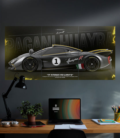 The Pagani Huayra R x NO LIMITS | CAR SET | 3 Piece Set