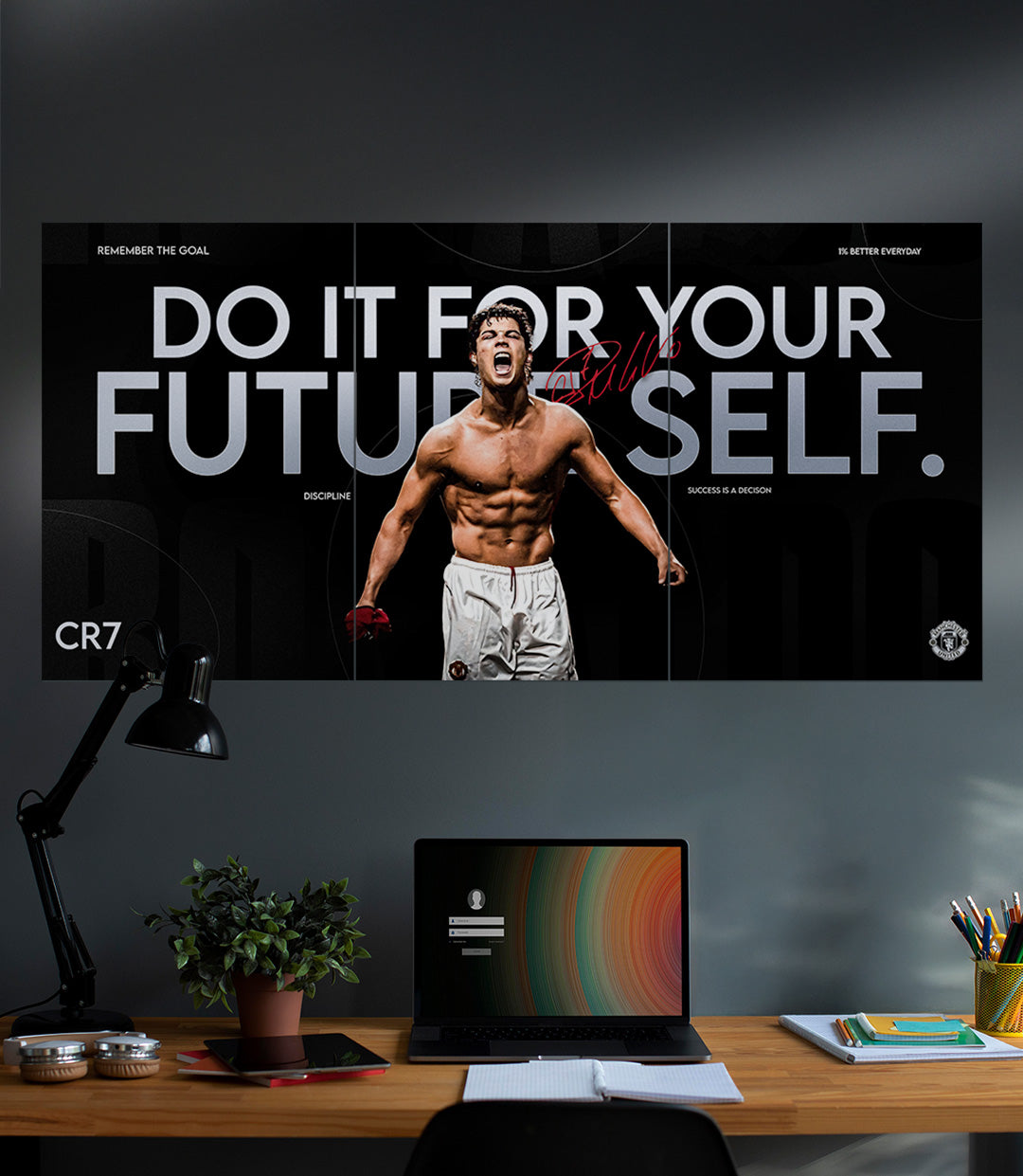 Do it for Your Future Self | Cristiano Ronaldo | Motivation | 3 Piece Set